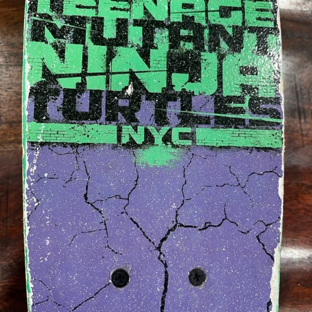 Vtg‎ 2014 Teenage Mutant Ninja Turtles TMNT Nickelodeon Skateboard Bravo Sports